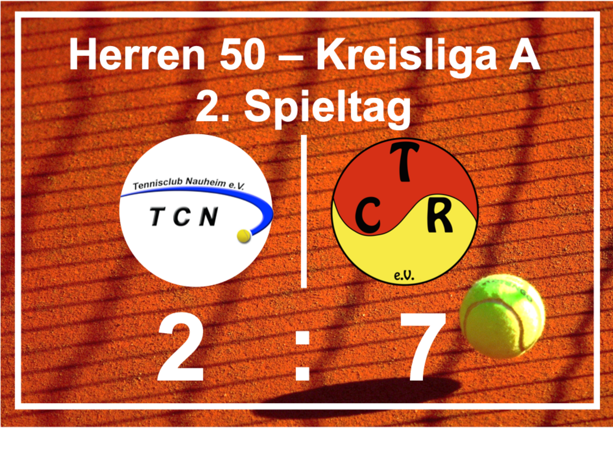 Herren 50 siegen erneut