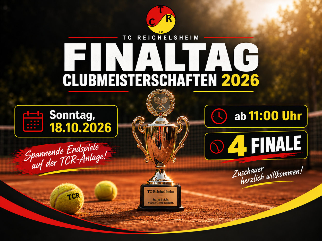 Vier Finals an einem Tag: Clubmeisterschaften gehen in die Entscheidung