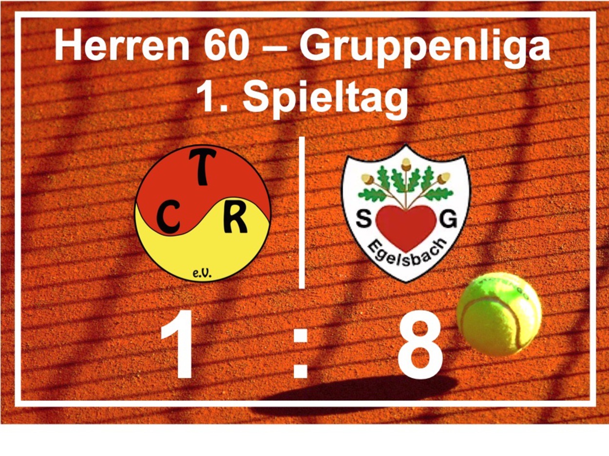 Herren 60, Niederlage trotz großen Kampfes
