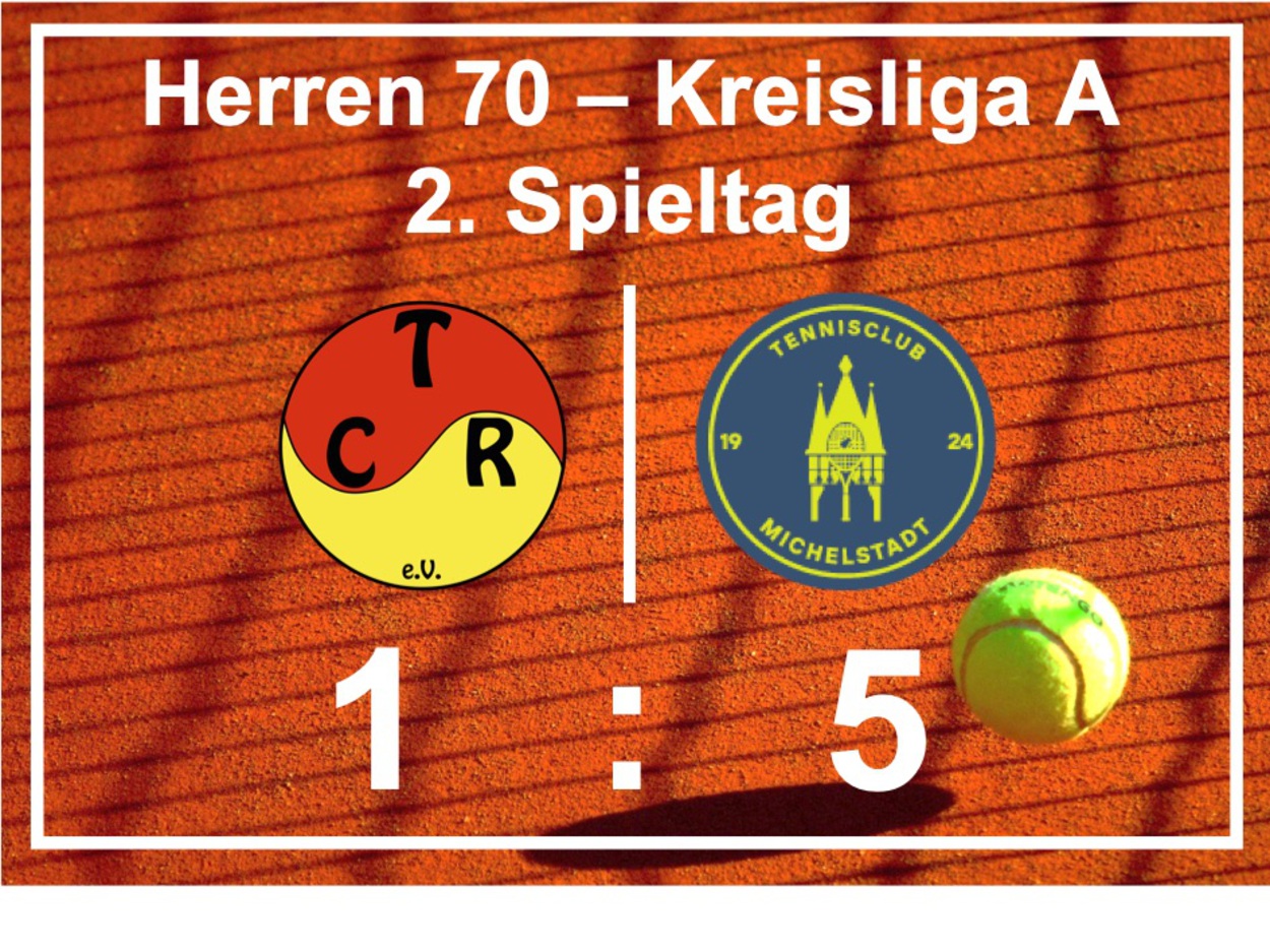 Erfahrung trifft auf Klasse – Herren 70 unterliegen Michelstadt