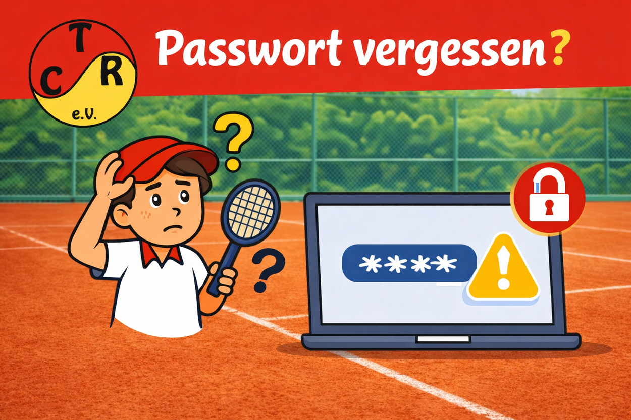 Neue Saison – altes Passwort vergessen?