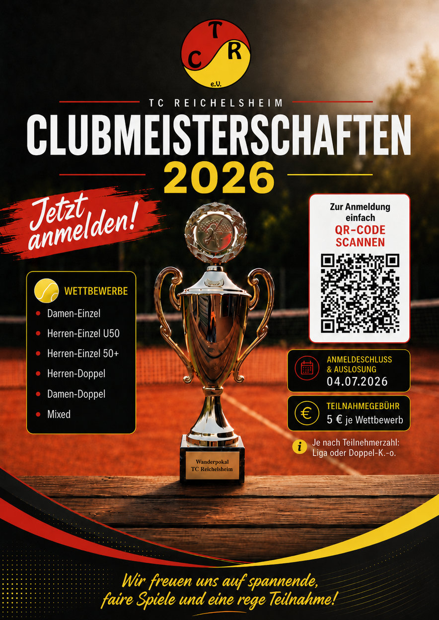 Anmeldung Clubmeisterschaften 2026